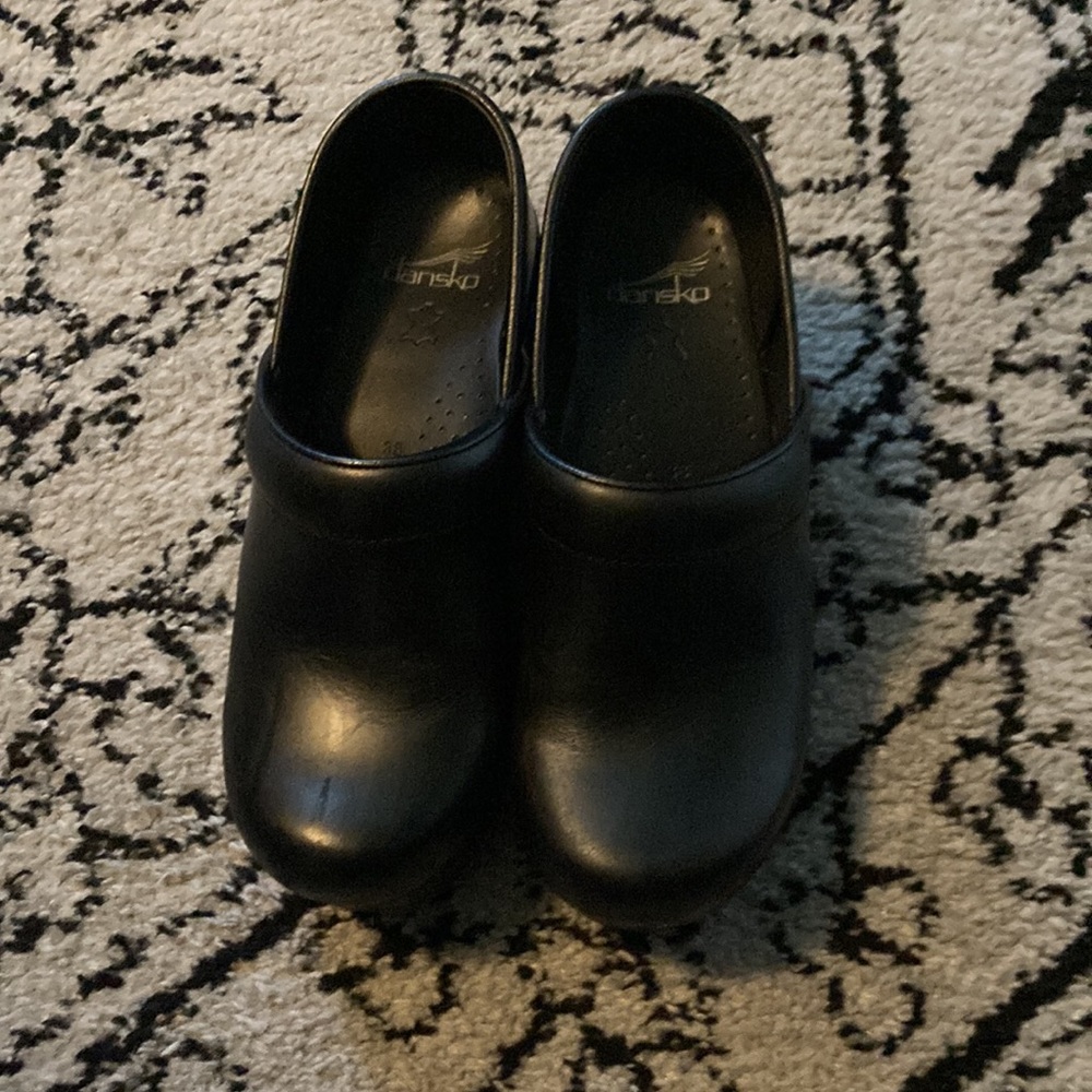Dansko Clogs 38 Black